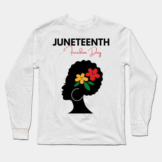 Juneteeth Long Sleeve T-Shirt by GramophoneCafe